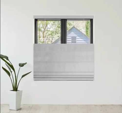 Flat Fold Top Down Bottom Up Roman Shade - Essential 